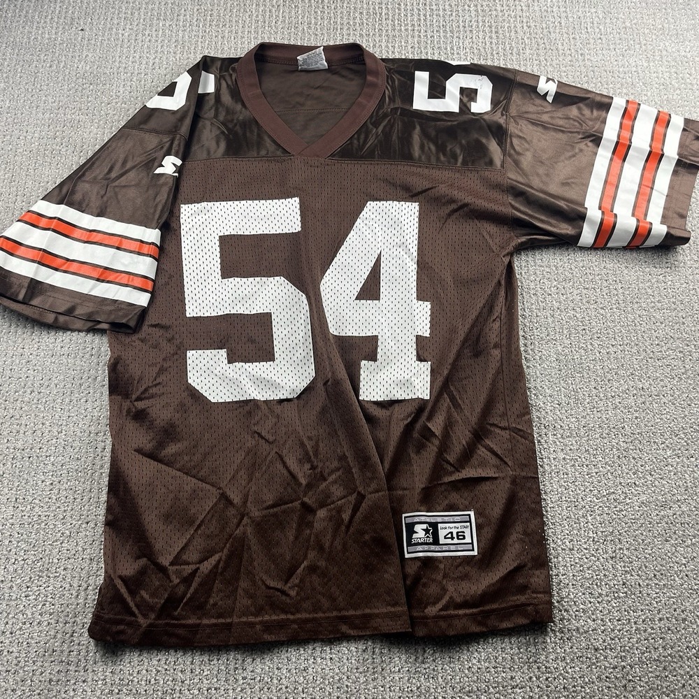 Vintage 90s Cleveland Browns Starter Jersey Mens Medium (46) #54 Chris Spielman